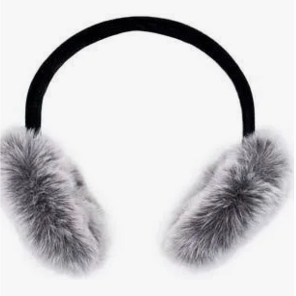 4/$25**Surell Women's Faux Fur with Velvet Band Earmuffs (O/S, Black) - Picture 2 of 4